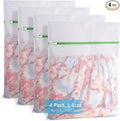 4 Pcs Mesh Laundry Bags Set for Delicates with AUTO-Lock Zipper, Lingerie Bags for Washing Delicates, Laundry Bags Mesh Wash Bags, Delicates Laundry Bag for Jeans,Blouse,Stocking,Bra(Large,20" x 16")
