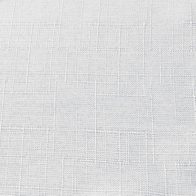 Euro Linen Vintage Design Tablecloth - 68" x 108" - in White