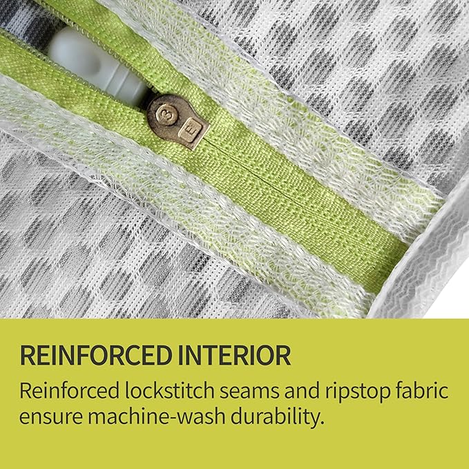 Laundry Bags, 3 Pcs Honeycomb Mesh Laundry Bags for Delicates, 12" x 16"