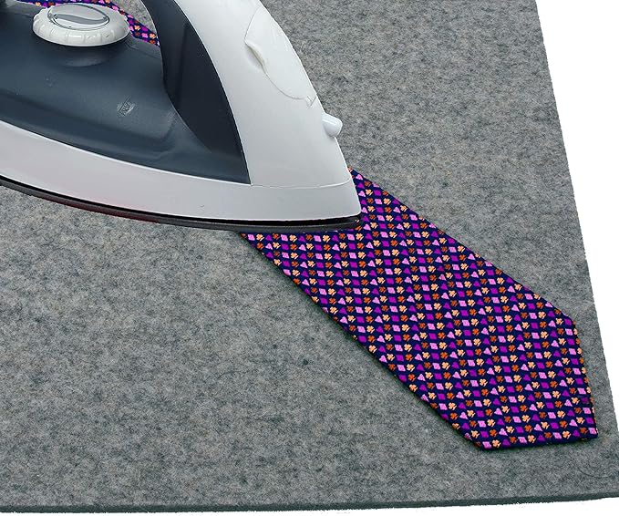 Premium Wool Ironing Pad for Quilters - 100% Wool Felt Pressing Mat - The Ideal Pressing Pad for Home & Commercial Ironing (17" x 24" x 0.5")