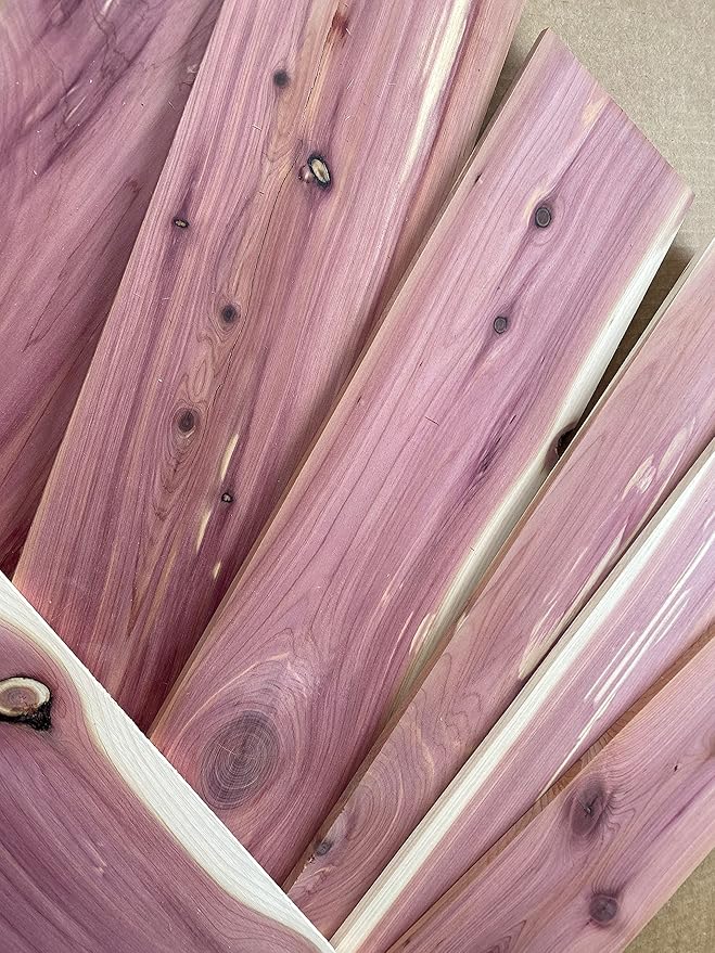 16 Inch Long Aromatic Cedar Wood Boards. Rustic Wood for Crafts…