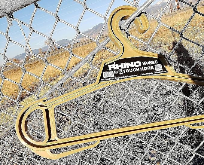 Rhino Hanger Multi Pack Set of 2 Black and Tan |USA Made