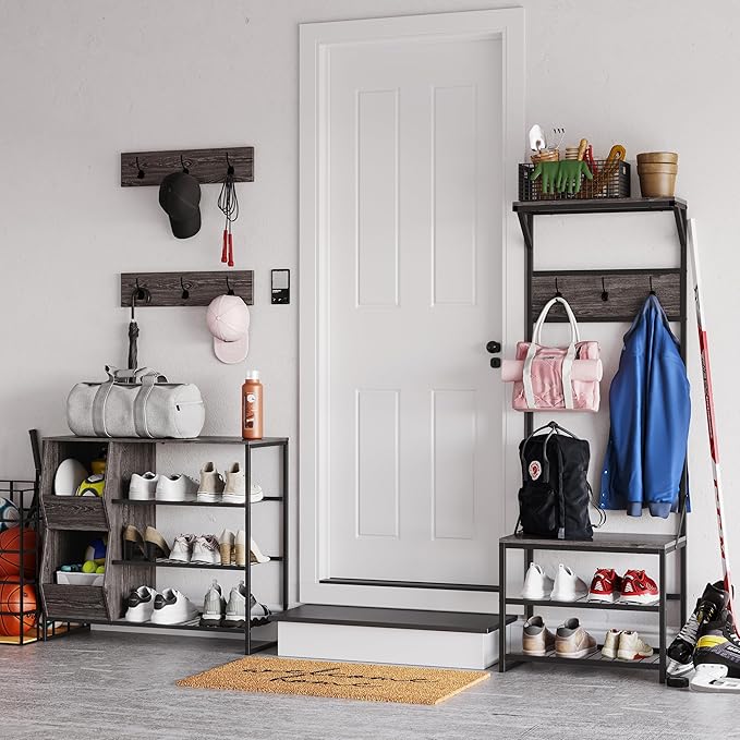 Afton 3-Hook Coat Rack (2 Pack)