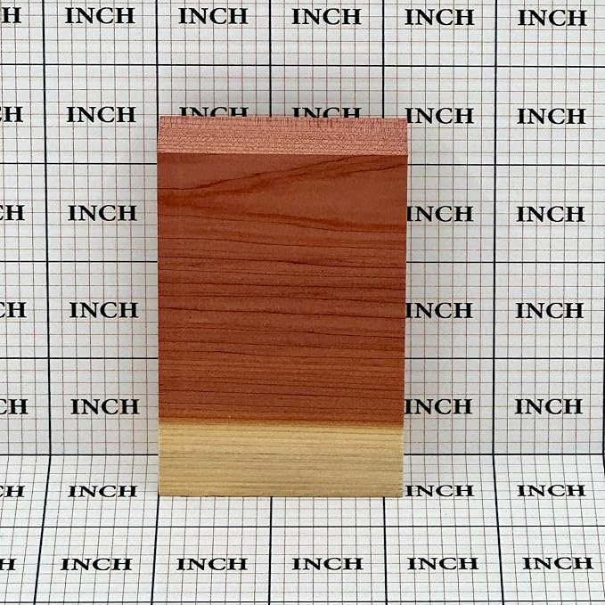 Cedar Blocks for Clothes Storage – Authentic Eastern Red Cedar, Moth Balls Alternative for Indoor Use, Light Cedar Scent, 100% Aromatic Cedar, Naturally Repels Insects, 18 Pack