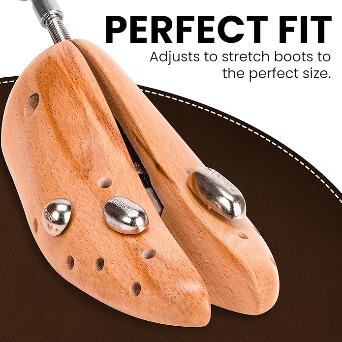 HOUNDSBAY Boxer Professional Boot Stretcher for Men and Women; Boot Expander Boot Shoe Stretchers For Wide Feet or Bunions