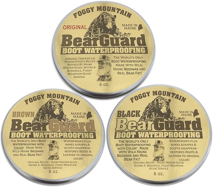 Bear Guard - Boot and Leather Waterproofing - Beeswax and Bear Grease