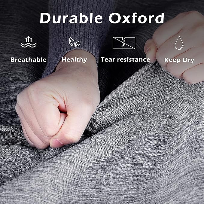 MISSLO Hanging Garment Bags for Travel Suit Bags for Closet Storage 50" Moving Bags for Clothes Dress Cover for Coat, Jacket, Shirt, Clothing