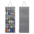 Hanging Claw Clips Holder for Women, Claw Hair Clips Storage Organizer for Lady, Hair Banana Barrettes and Butterfly Jaw Clip Display Stand Holder. (Light grey)