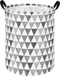 Baby Waterproof Storage Basket Kids Hamper Nursery Bins Organizer Gift Toy Box Laundry Basket for Women Large Canvas Collapsible Chest for Home/Dorm/Office/Room Decor