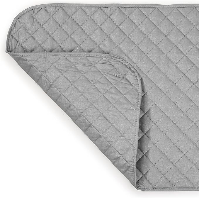 Dritz Clothing Care 82660 Magnetic Ironing Pad, 18.5 x 33-Inch , Gray