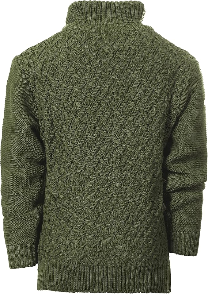 Gioberti Kids and Boys Mock Neck Pullover Knitted Sweater