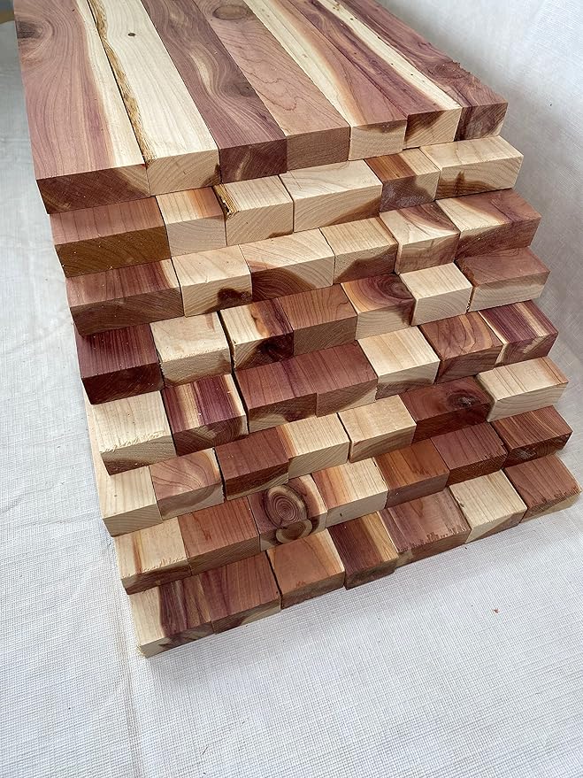 16 Inch Long Aromatic Cedar Wood Boards. Rustic Wood for Crafts…