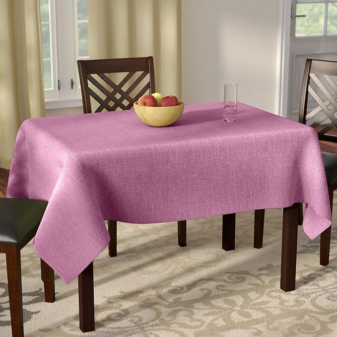 Euro Linen Vintage Design Tablecloth - 60" x 120" - in Lavender