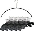 MAWA Clothing Hanger, Black, Pack of 130, (14117)