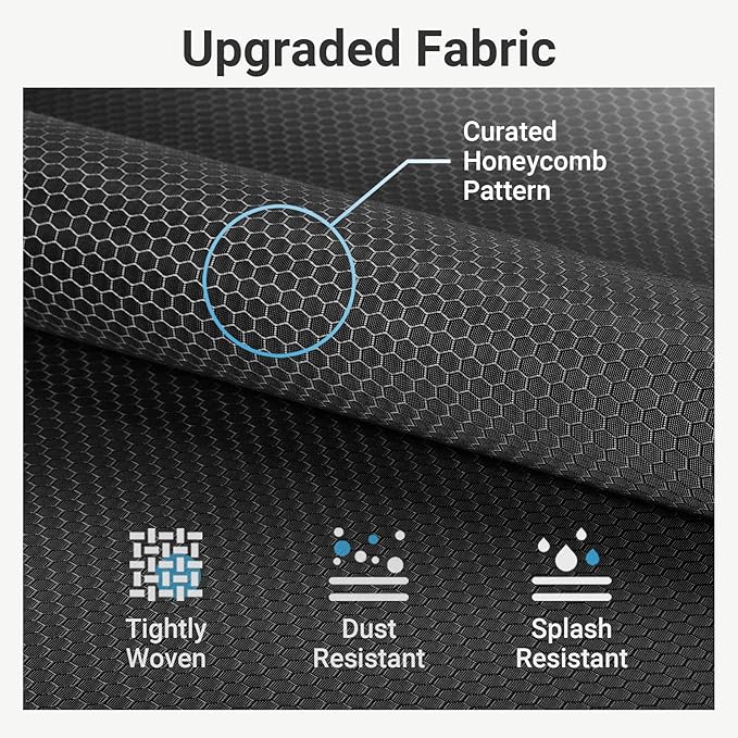 VIPEK Cover ONLY for V5/ V10/ S3/ V6E/ V3C/ V5L/ V10i/ S3i/ V5L i1 Garment Rack, Upgarded Polyester Dustproof Cover Clothing Rack Cover with Zipper, 70.1" L X 17.3" W X 74.8" H, Black