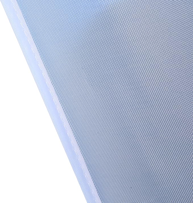 Oxford Fabric Space Saving Door-Hanging Laundry Hamper Bag + 2 Stainless Steel Hooks + 2 Strong Suction Cups for Bedroom, Nursery, Dorm or Closet (Light Blue)