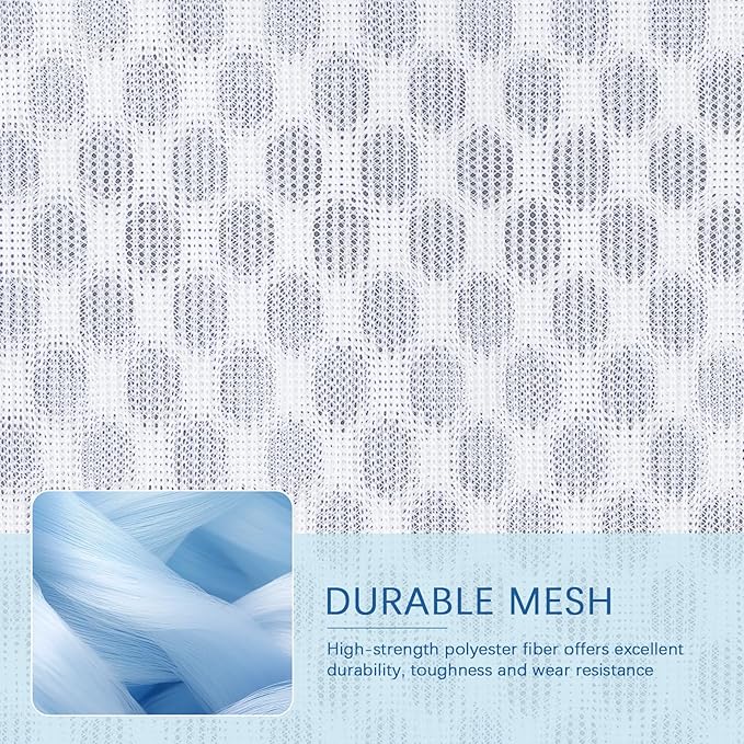 3Pcs Honeycomb Mesh Laundry Bags for Delicates, 12 x 16 inches Lingerie Bags for Washing Delicates(3 Medium)
