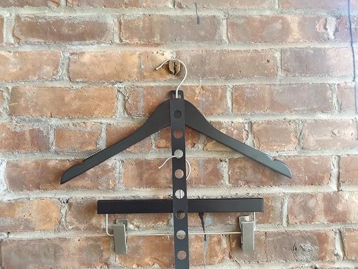 NAHANCO BPB16/25 Plastic Coordinate Display Hanger Strip, Black (Pack of 25), 15 3/4 inches