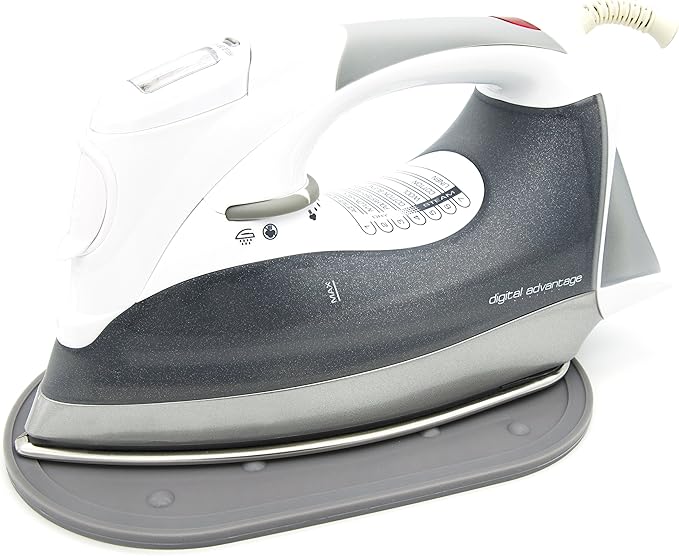 TIVIT Iron Rest - Silicone Flat Iron Resting Pad - Perfect for Ironing Boards, Countertops & More