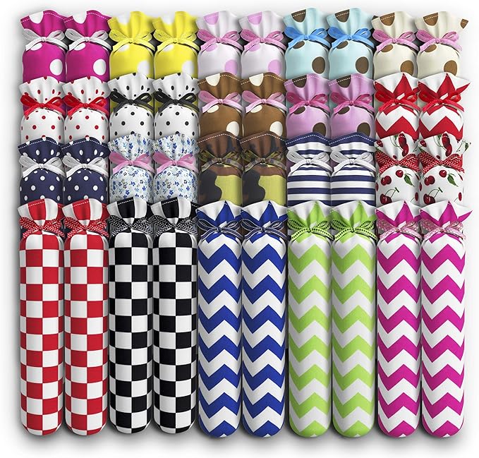 Boot Shaper Stands for Closet Organization - Keeps Them Shaped Properly - Many Patterns to Choose from - 1 Pair (Pink Chevron)