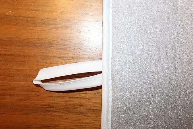 TheIronMate - Premium Ironing Pad, Designed Especially for Quilters and Crafters, Small (17in x 25in with Loop, Silver)