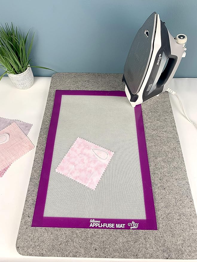 Gypsy Quilter Silicone Appli-Fuse Mat 12in × 18in Irons & Accessories