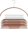 Mawa by Reston Lloyd Euro Series Non-Slip Space Saving Steel Clothes Hanger for Shirts, Dresses, Sweaters, Style 40/P, Copper, Set of 130