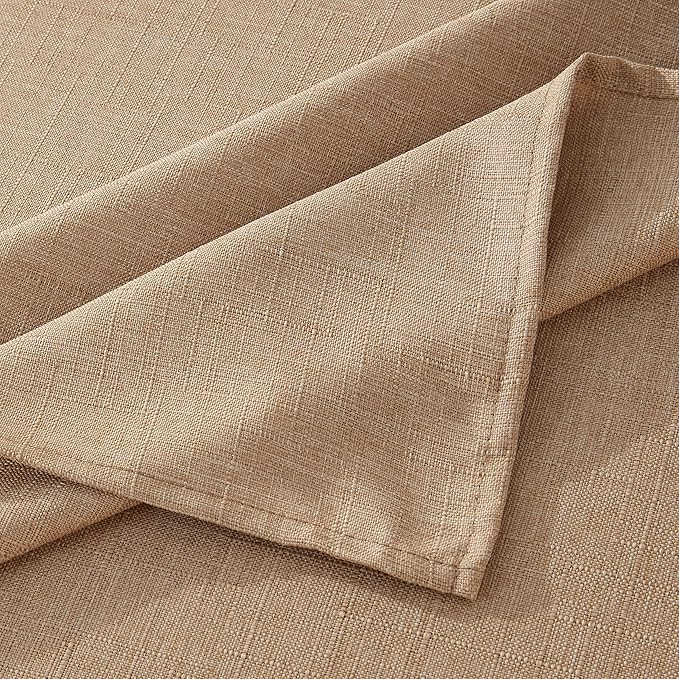 Euro Linen Vintage Design Tablecloth - 68" x 108" - in Oatmeal