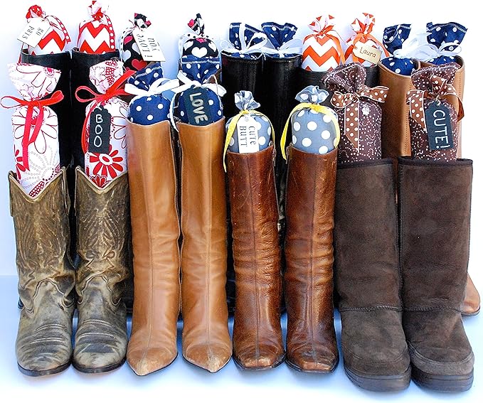 Boot Shaper Stands for Closet Organization - Keeps Them Shaped Properly - Many Patterns to Choose from - 1 Pair (Camouflage)